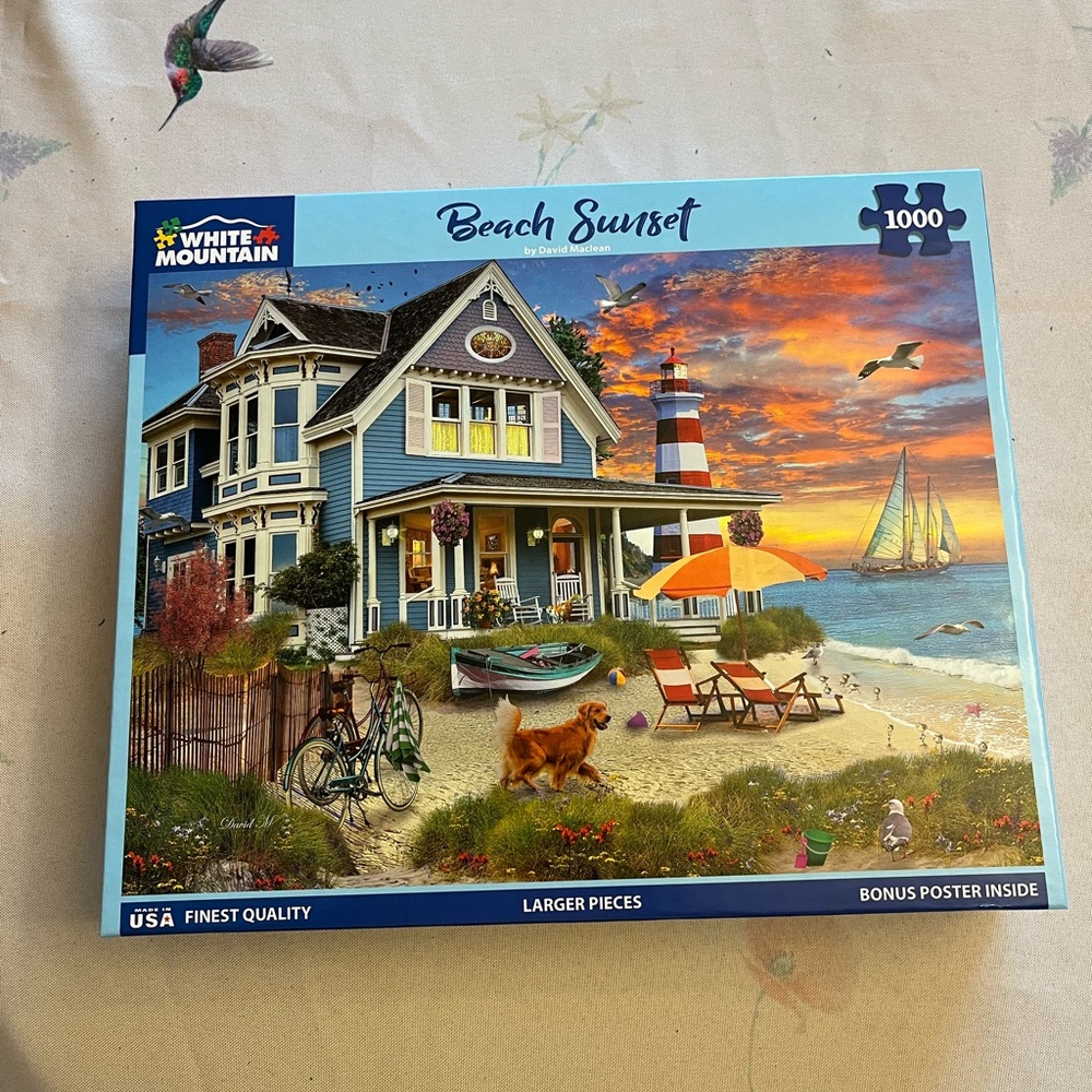 Beach house setting puzzle